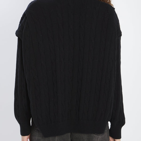 Balenciaga Sweaters? BALENCIAGA Oversized Logo Sweater - Size S Premium Casual Designer Knitwear