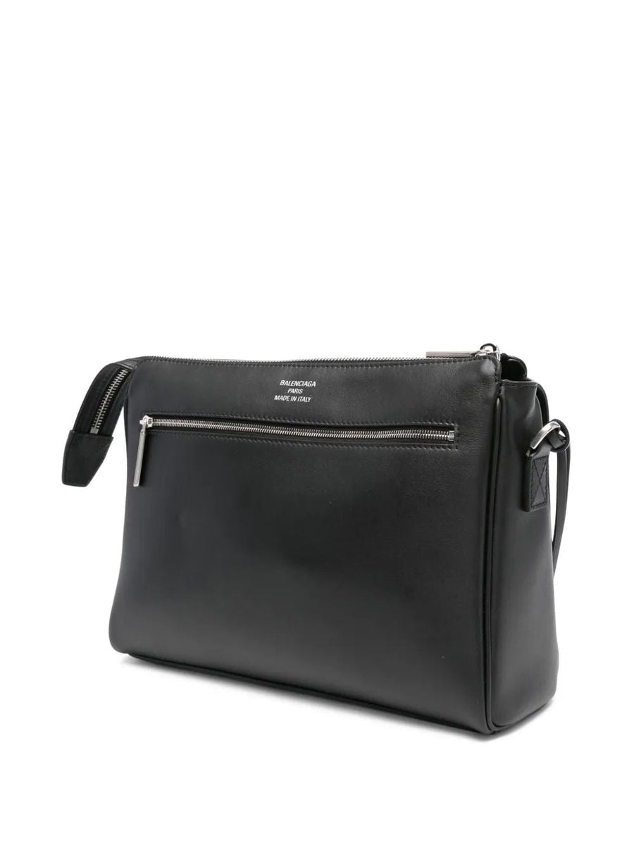 Balenciaga Bags? BALENCIAGA Zipped Messenger Bag Luxury Designer Leather Handbag