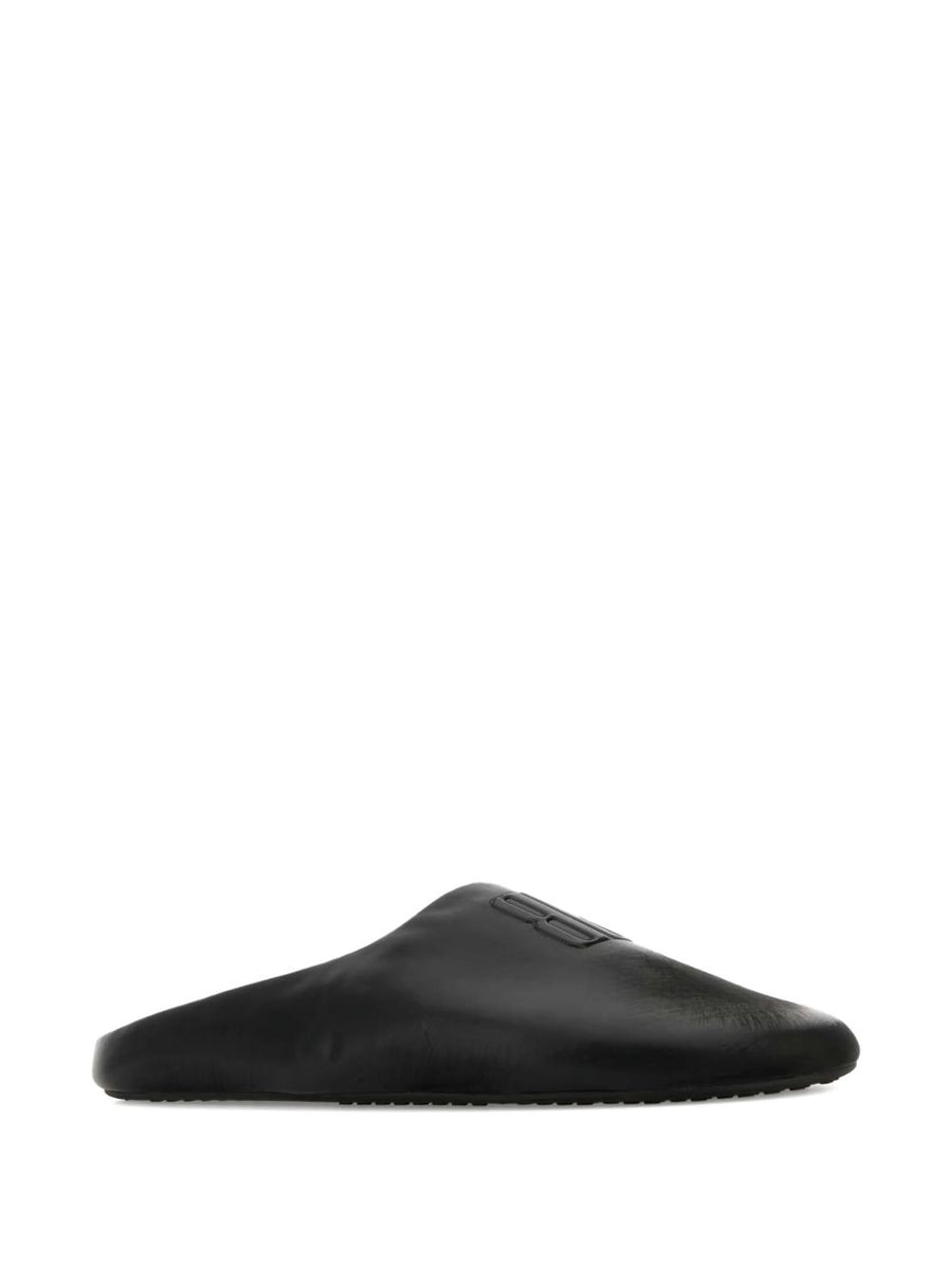 Balenciaga Shoes? BALENCIAGA Men's Slip-On Sandals with Embossed Logo Premium Designer Casual Shoes