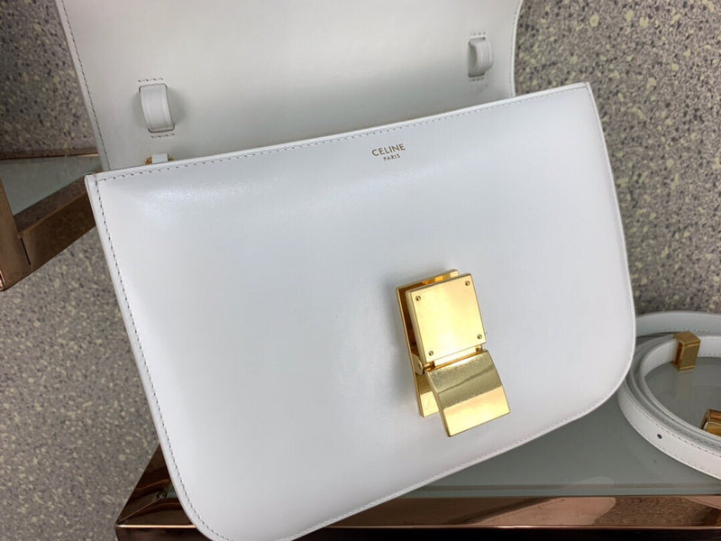 Back view of chic premium women's handbag – women's luxury accessory