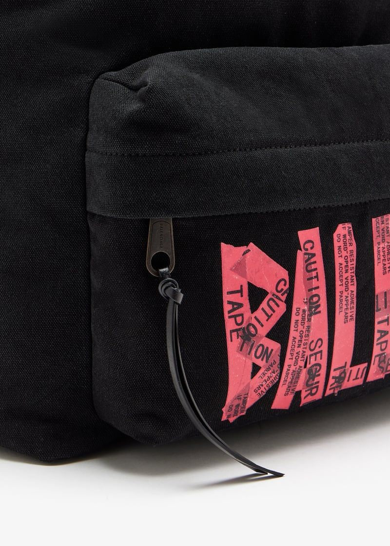 Balenciaga premium backpacks detail and craftsmanship close-up