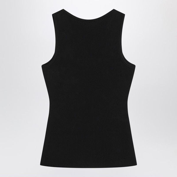 Balenciaga T-Shirts- BALENCIAGA Elegant Silk & Nylon Women's Top Premium Designer Cotton T-Shirt