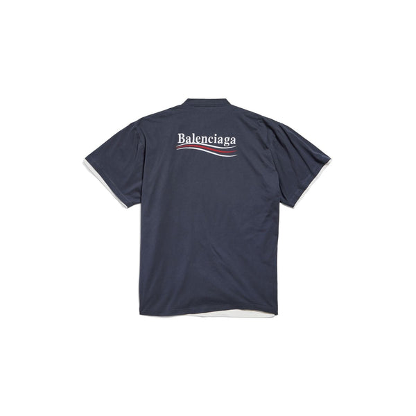 Balenciaga T-Shirts? BALENCIAGA Men's Cotton Double T-Shirt Premium Designer Cotton T-Shirt