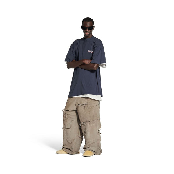 Balenciaga T-Shirts? BALENCIAGA Men's Cotton Double T-Shirt Premium Designer Cotton T-Shirt