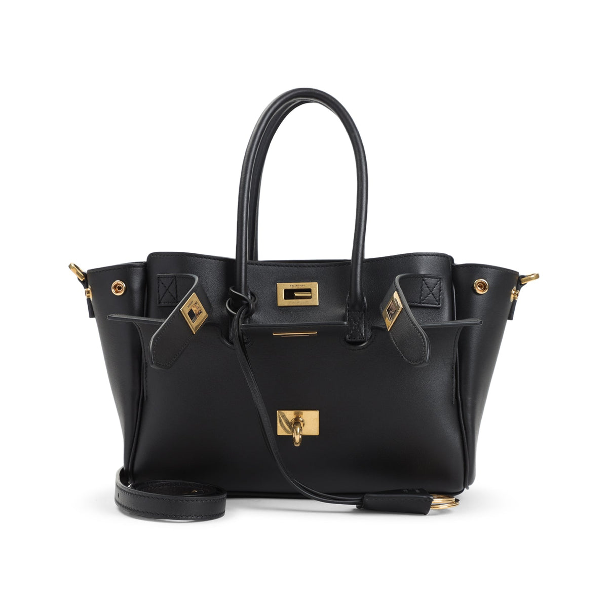 Balenciaga pouches luxury designer piece front view