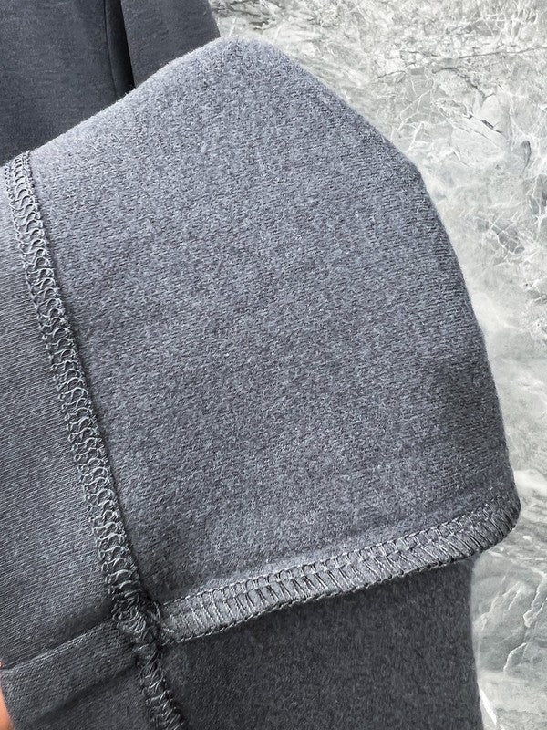 Back view of Louis Vuitton luxury clothing with streetwear-inspired cut