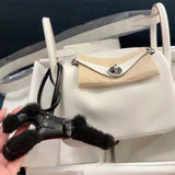 Streamlined bag shown from front angle