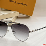Side view of Louis Vuitton unisex sunglasses