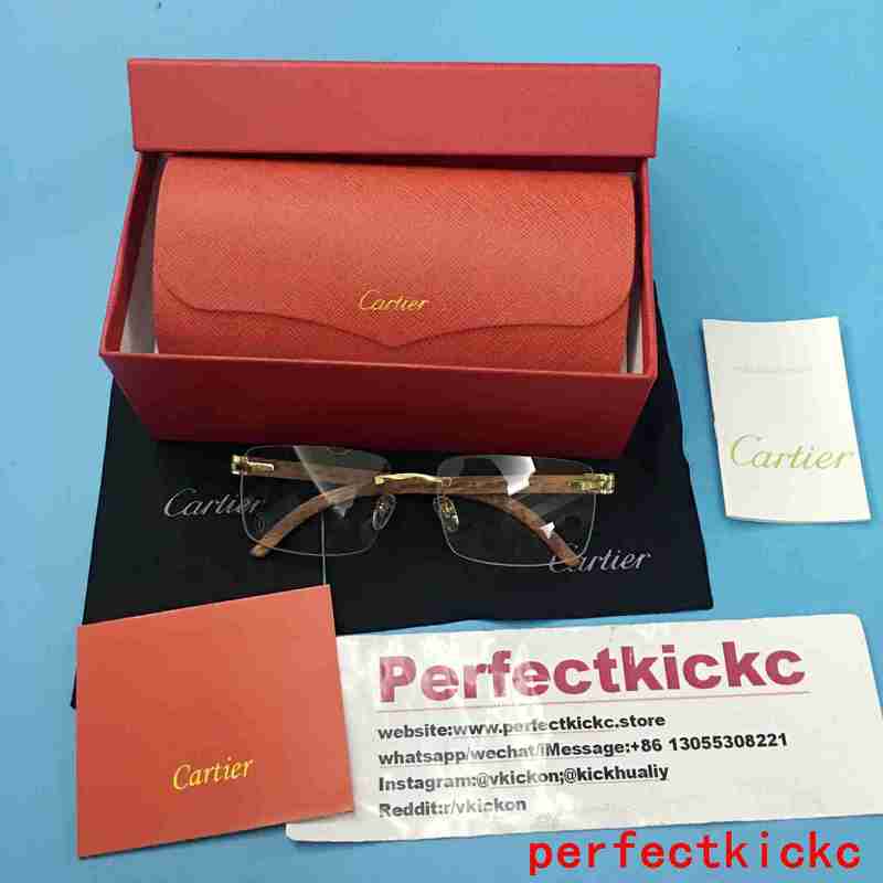Side view of Cartier unisex sunglasses