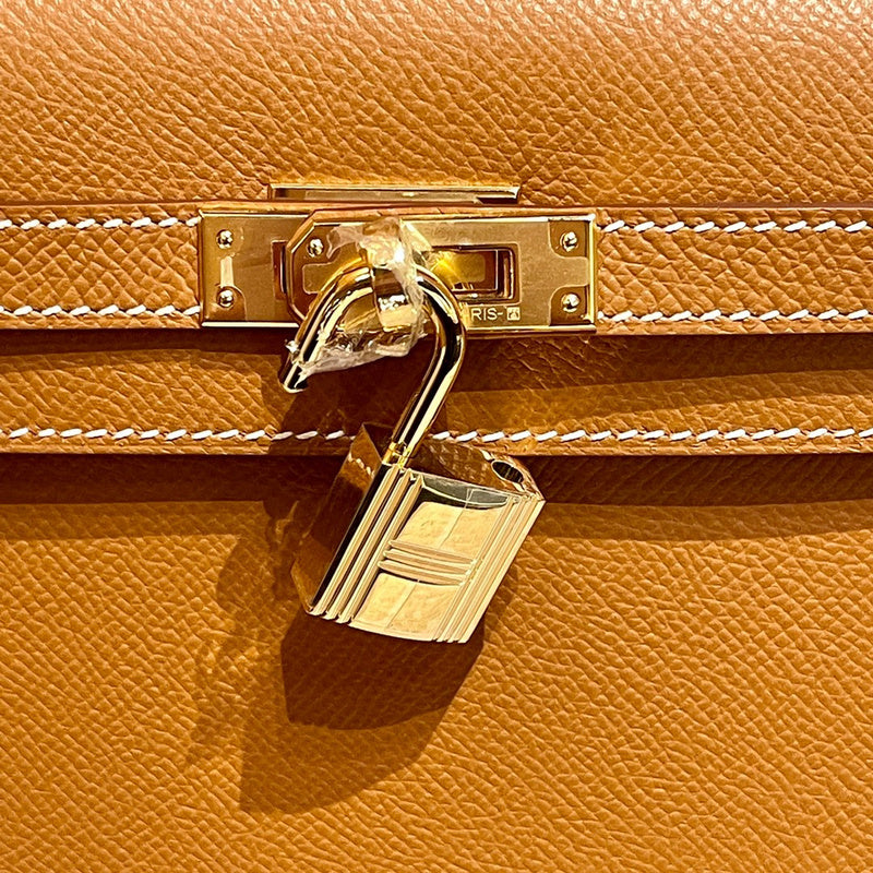 Sculpted bag shown from front angle