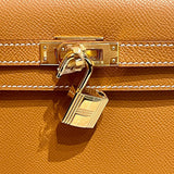 Sculpted bag shown from front angle