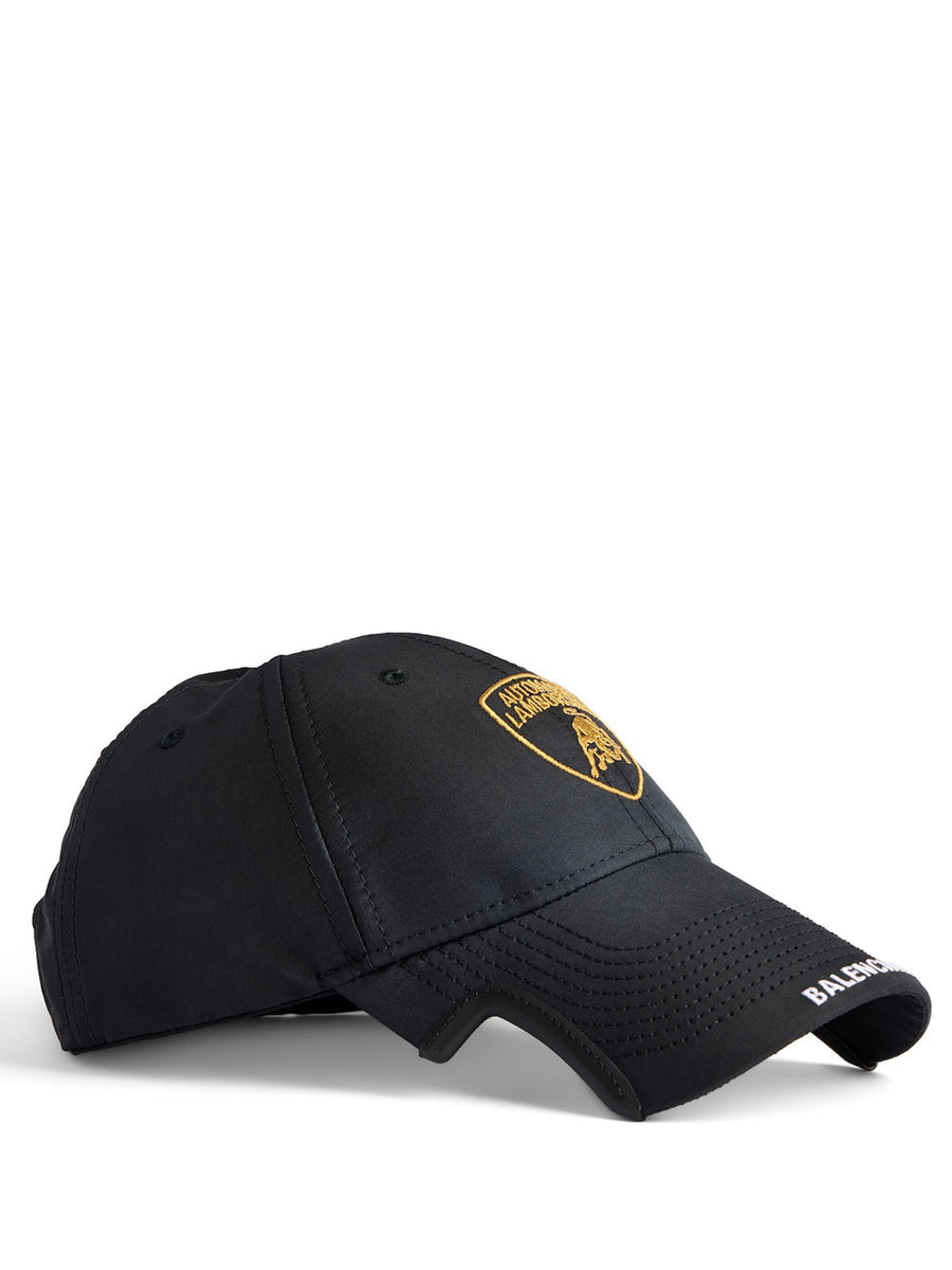 Balenciaga premium caps & hats detail and craftsmanship close-up