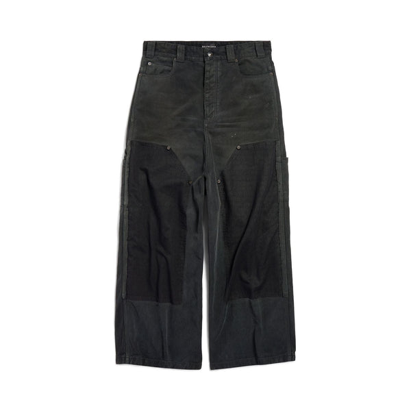 Balenciaga Pants- BALENCIAGA Distinctive Ripped Baggy Pants for Men Tailored Everyday Designer Pants