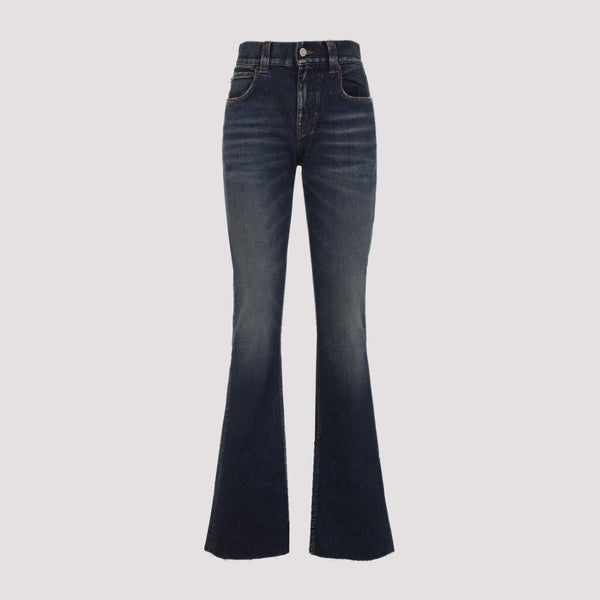 Balenciaga Jeans- Balenciaga Cotton-Blend Women's Jeans Fw25 Classic Everyday Designer Jeans
