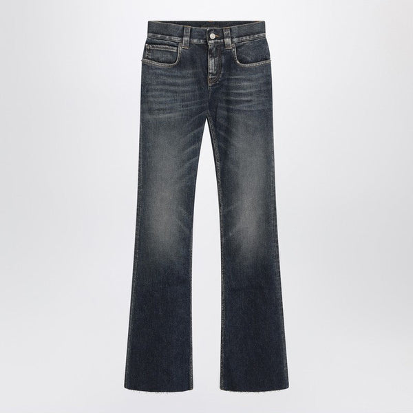 Balenciaga Shoes Balenciaga Dark Blue Bootcut Slim Fit Jeans Women Comfortable Everyday Designer Shoes