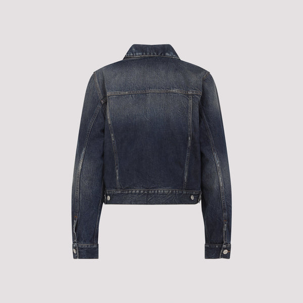 Balenciaga Jackets? BALENCIAGA Off-Shoulder Cotton Jacket for Women Premium Casual Designer Jacket