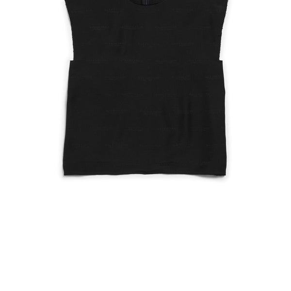 Balenciaga T-Shirts? BALENCIAGA Silk Clothing Top for Women - FW25 Fashion Essential Casual Everyday Designer Tee