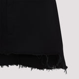 Close-up of Balenciaga skirts hardware and fine stitching