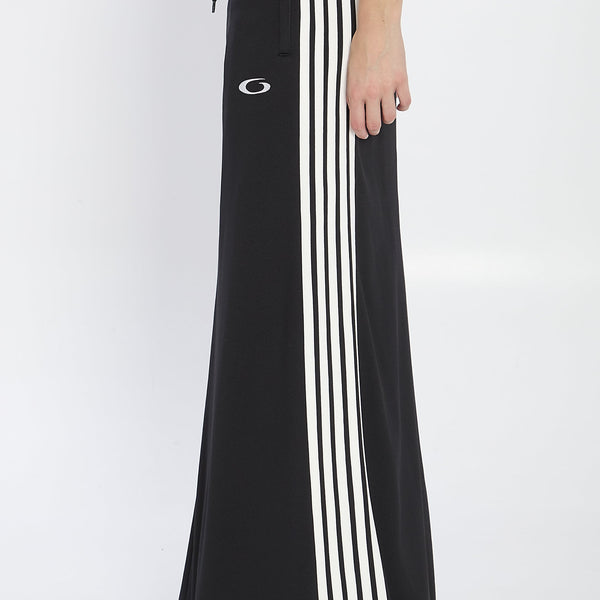 Balenciaga Skirts? BALENCIAGA Stripe-Detail Straight Skirt Chic Everyday Designer Skirt