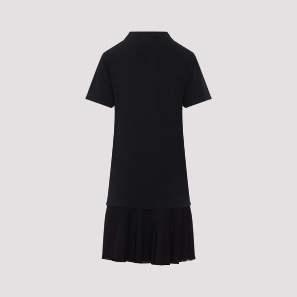 Balenciaga Polo Shirts? BALENCIAGA Layered Polo Mini Dress for Women Premium Everyday Polo Shirt