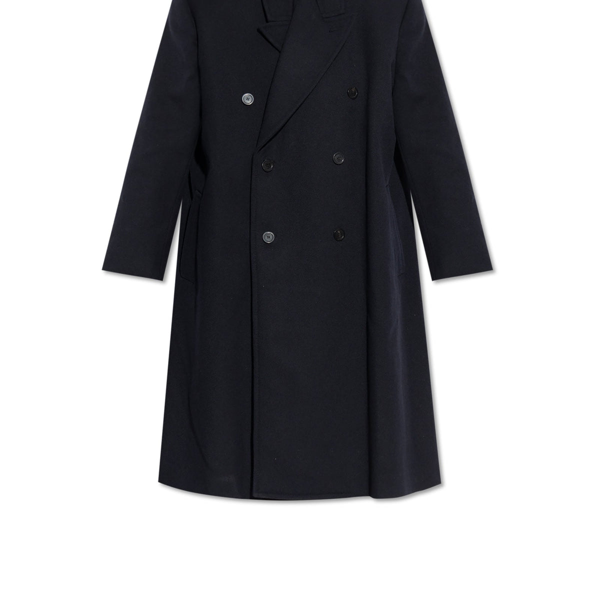 Balenciaga Jackets? BALENCIAGA Wool Blend Coat for Women - FW25 Collection Premium Casual Designer Jacket