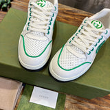 Gucci sneakers detailed view showing premium designer craftsmanship