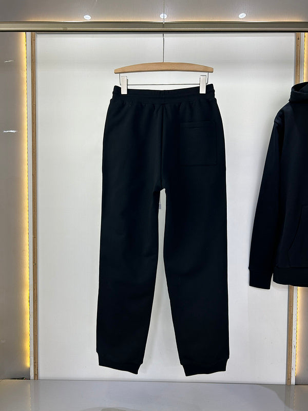 Side profile of Louis Vuitton luxury clothing with contemporary cut