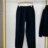 Side profile of Louis Vuitton luxury clothing with contemporary cut