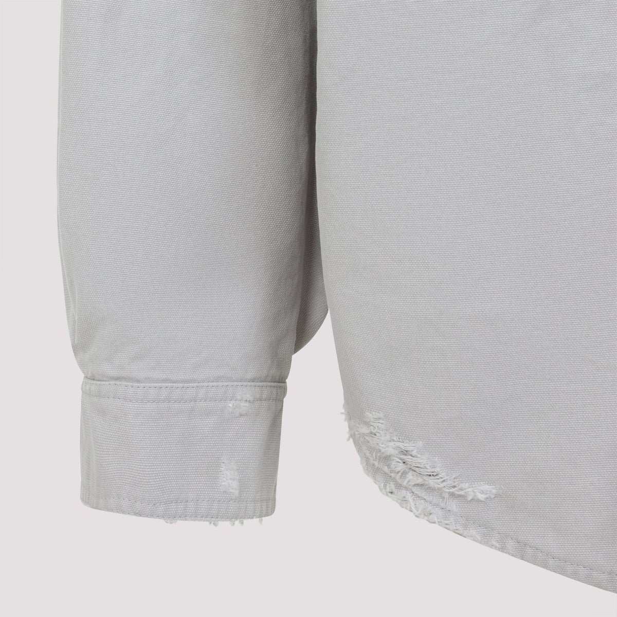 Balenciaga Tops? BALENCIAGA Oversized Cotton Workwear Shirt for Men Premium Designer Casual Top