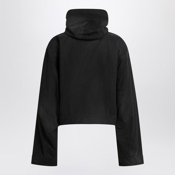Balenciaga Jackets? BALENCIAGA Women's Cropped Hooded Jacket Premium Casual Designer Jacket