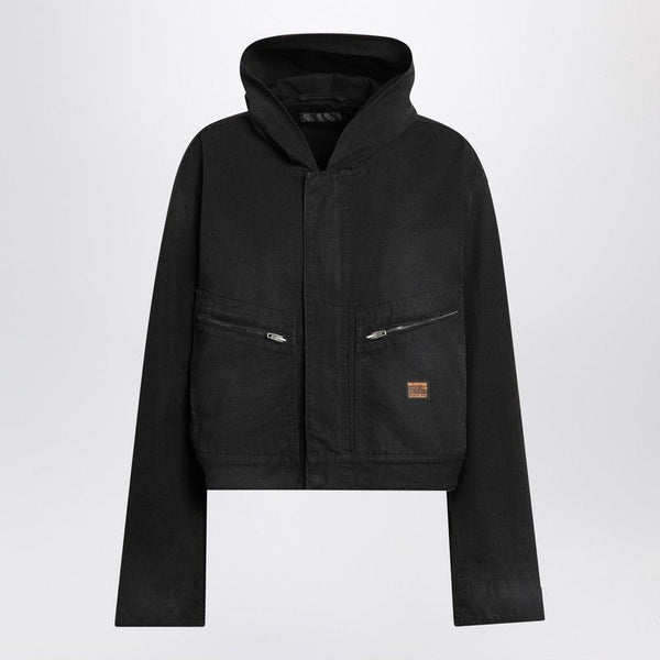Balenciaga Jackets? BALENCIAGA Women's Cropped Hooded Jacket Premium Casual Designer Jacket