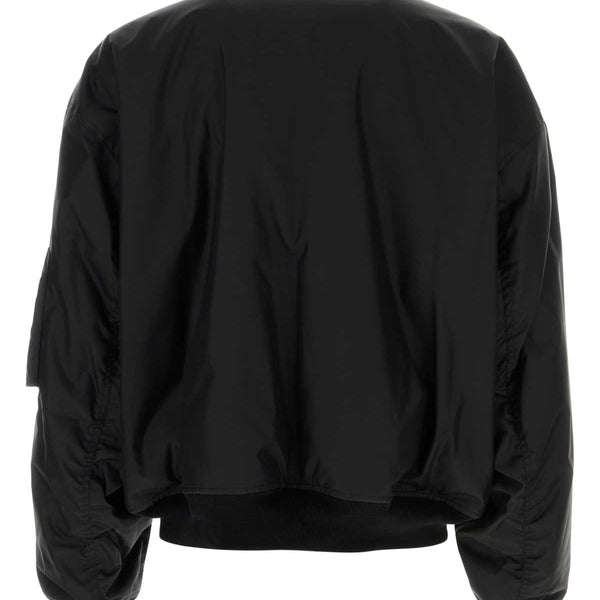Balenciaga Jackets? BALENCIAGA Nylon Bomber Jacket for Men - FW25 Collection Luxury Designer Outerwear Jacket