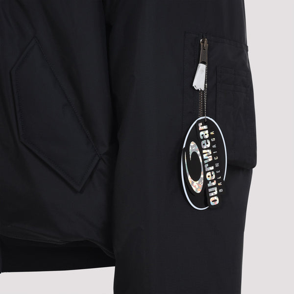 Balenciaga Jackets? BALENCIAGA Nylon Bomber Jacket for Men - FW25 Collection Luxury Designer Outerwear Jacket
