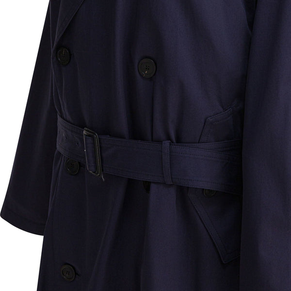 Balenciaga Jackets- BALENCIAGA Draped Neck Trench Jacket Luxury Designer Outerwear Jacket