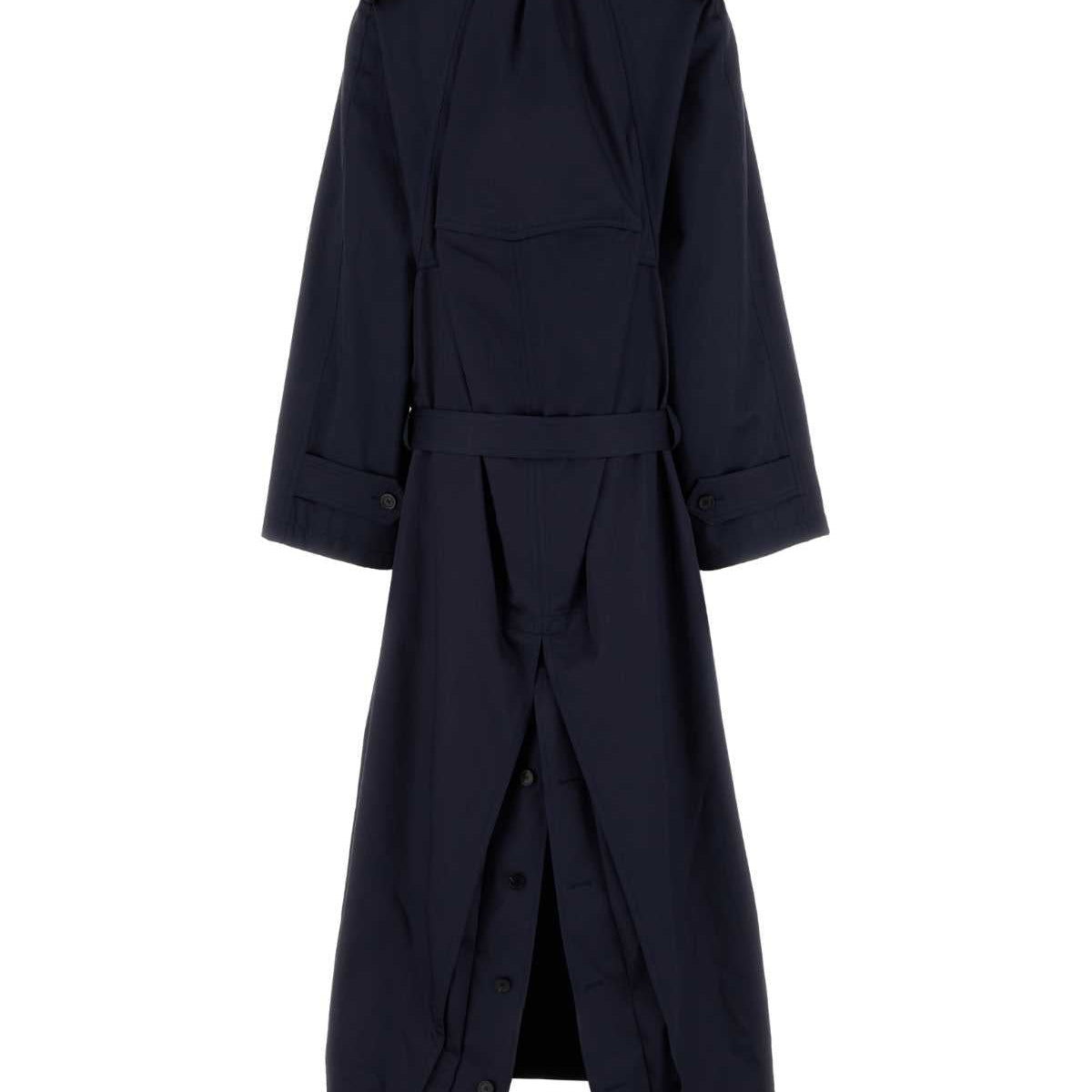 Balenciaga Jackets? BALENCIAGA Oversize Cotton Trench Jacket Premium Casual Designer Jacket