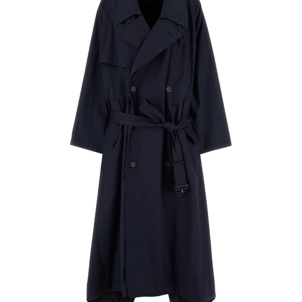 Balenciaga Jackets? BALENCIAGA Oversize Cotton Trench Jacket Stylish Everyday Designer Outerwear