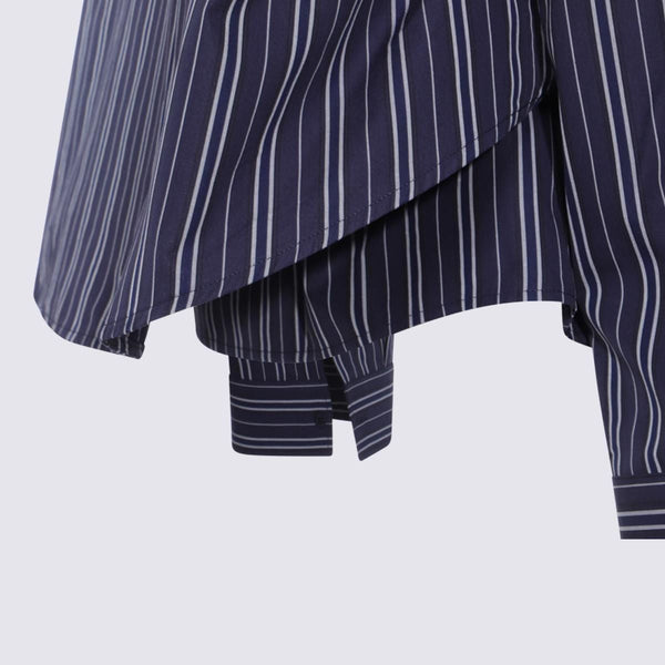 Balenciaga Tops- BALENCIAGA Classic Cotton Shirt for Women - FW25 Collection Elegant Everyday Designer Top