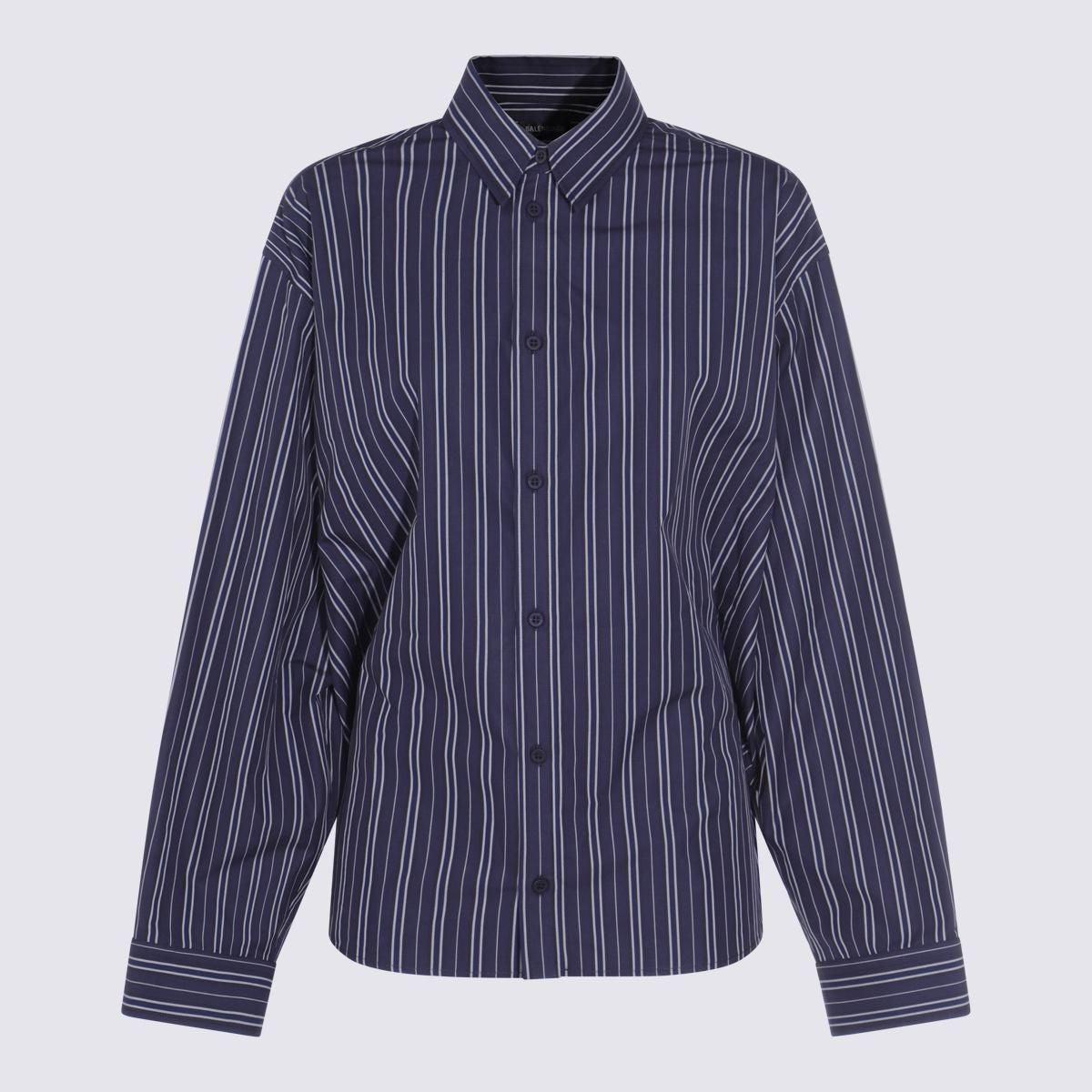 Balenciaga Tops- BALENCIAGA Classic Cotton Shirt for Women - FW25 Collection Elegant Everyday Designer Top