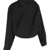 Balenciaga premium t-shirts & tops detail and craftsmanship close-up