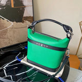 Front view of sleek elevated women's handbag – women's statement bag