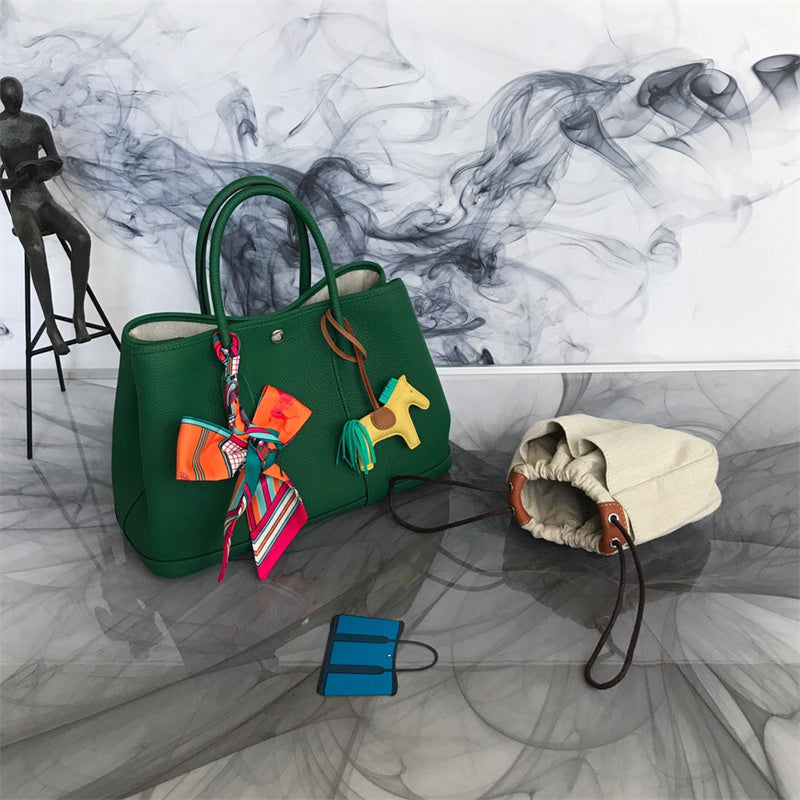 Interior view of sleek premium bag