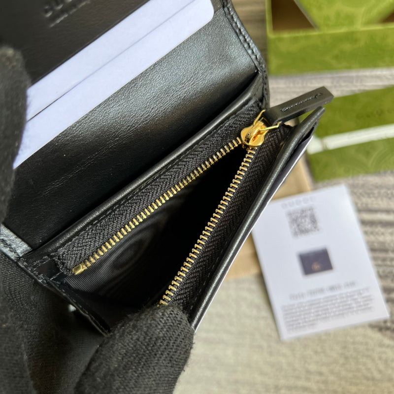 Side view of curated structured handbag