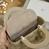 Back view of everyday-luxe classic women's handbag – women's premium purse