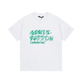 Back view of Louis Vuitton cotton t-shirt with contemporary cut