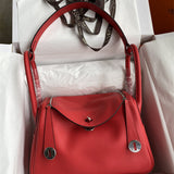 Polished bag shown from front angle
