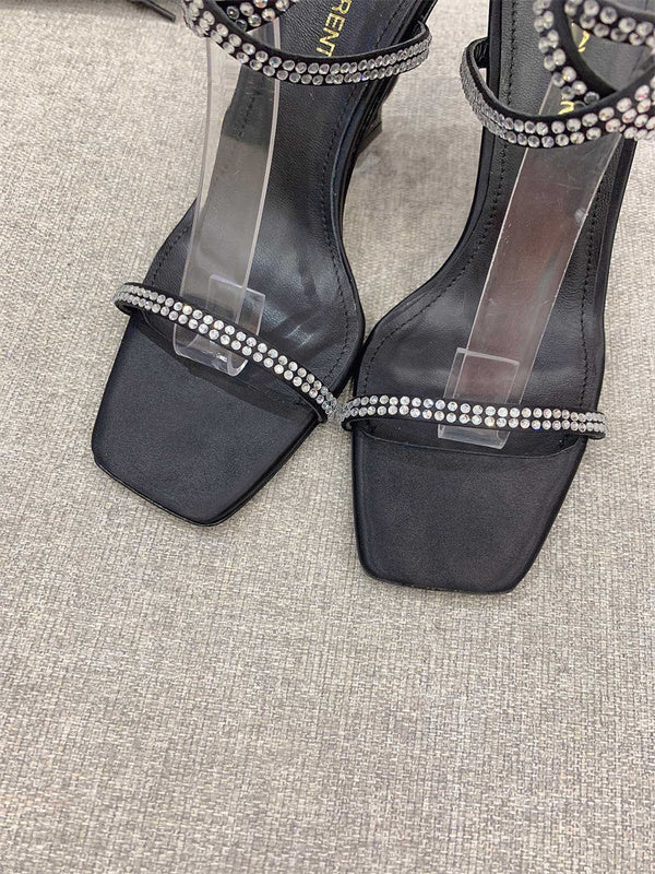 Saint Laurent shoes front view designer style