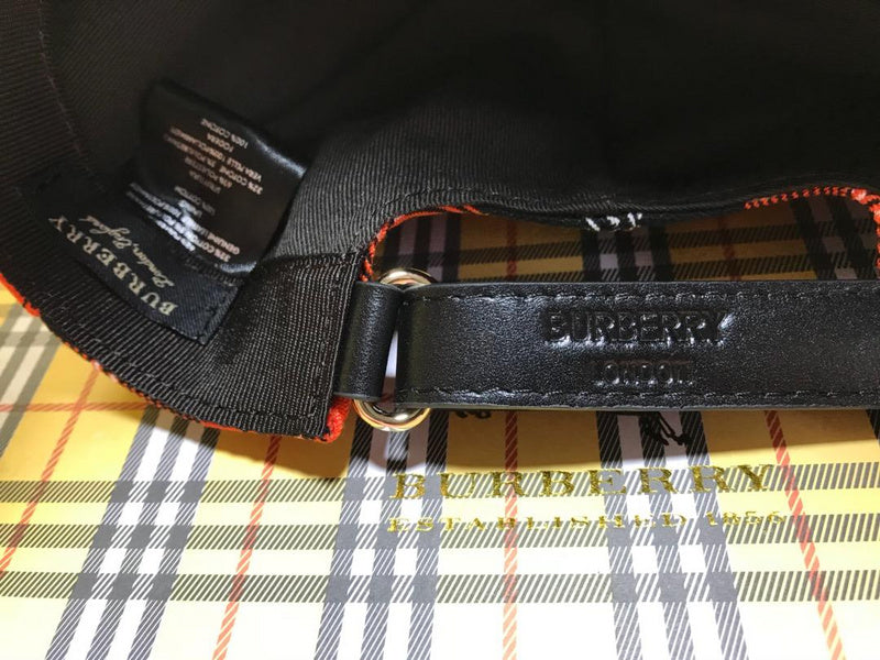 Lifestyle view of Burberry unisex cap