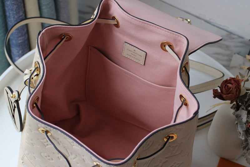 Interior view of structured everyday-luxe women's handbag – women's premium purse