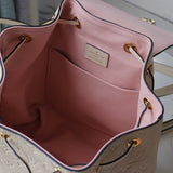 Interior view of structured everyday-luxe women's handbag – women's premium purse
