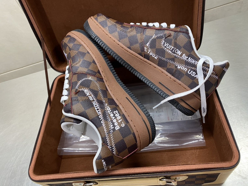 Nike bold contrast luxury sneakers view 5 minimalist modern build